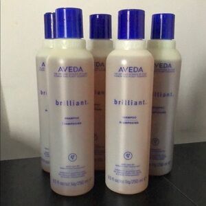 AVEDA Brilliant Shampoo - Blue and White